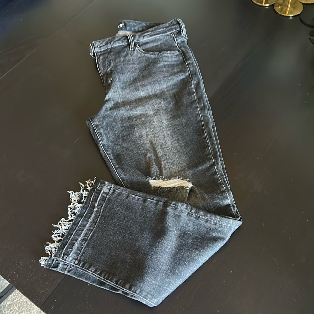 Kut from Kloth high rise straight leg jeans
